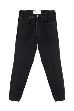 Seoul jeans in black cotton DON THE FULLER | SEOULDTFABBM2F5043